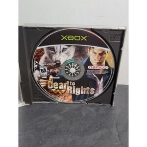 Dead to Rights Microsoft Xbox 2002 Namco Authentic Disc Only NTSC-U/C